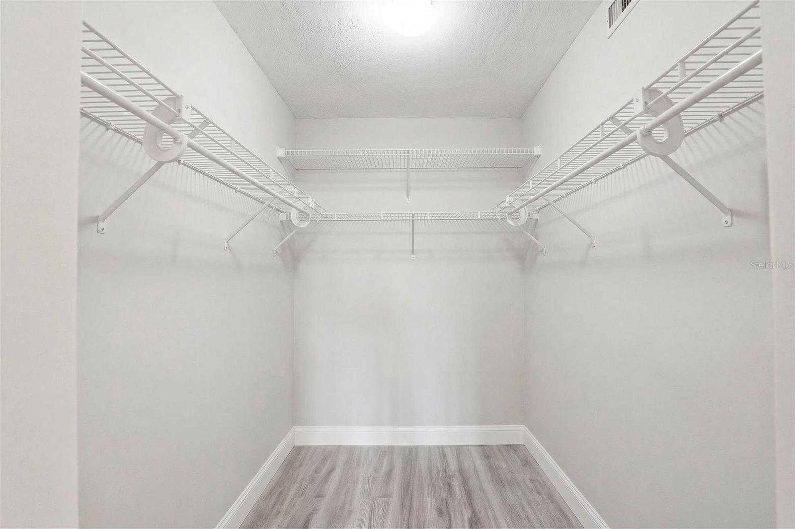 bedroom 1 walk in closet