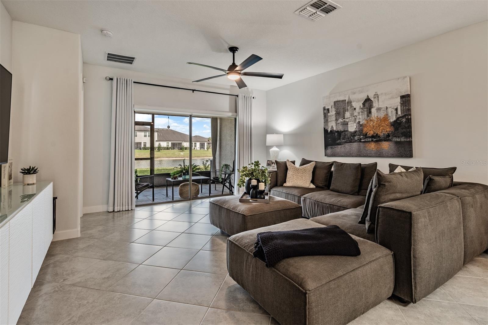 Spacious Great room with a view!