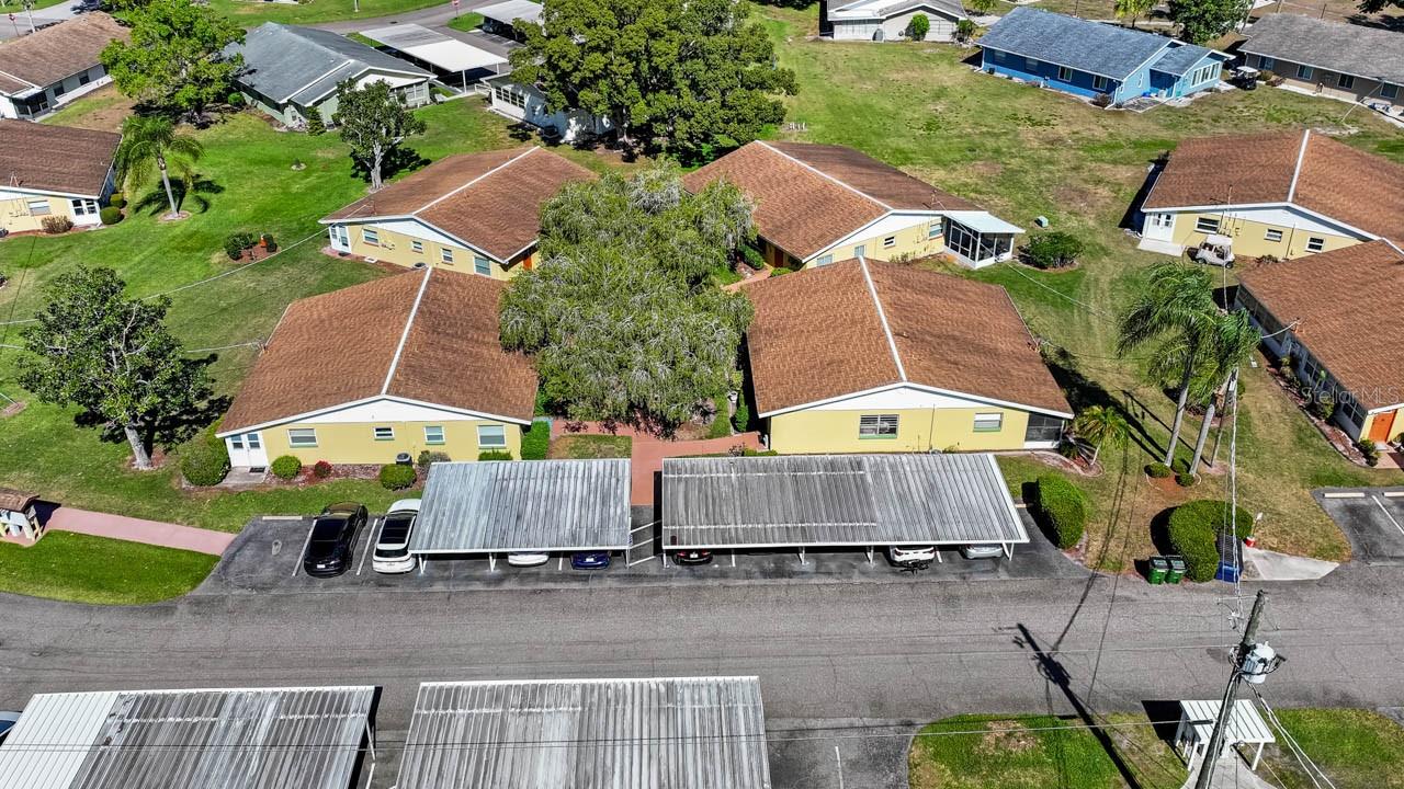 Covered assigned parking