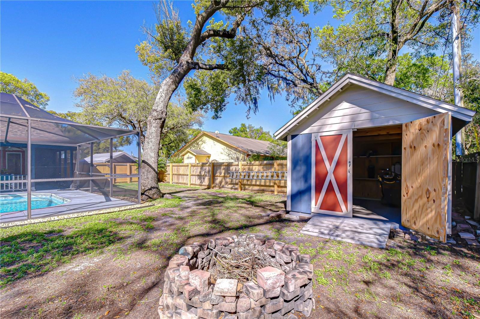 Exterior back of home