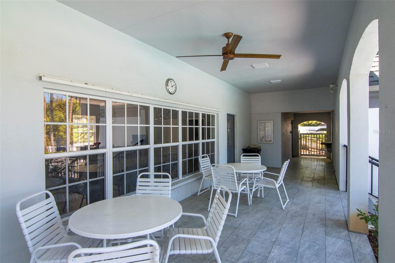 Community Lanai overlooking pool
