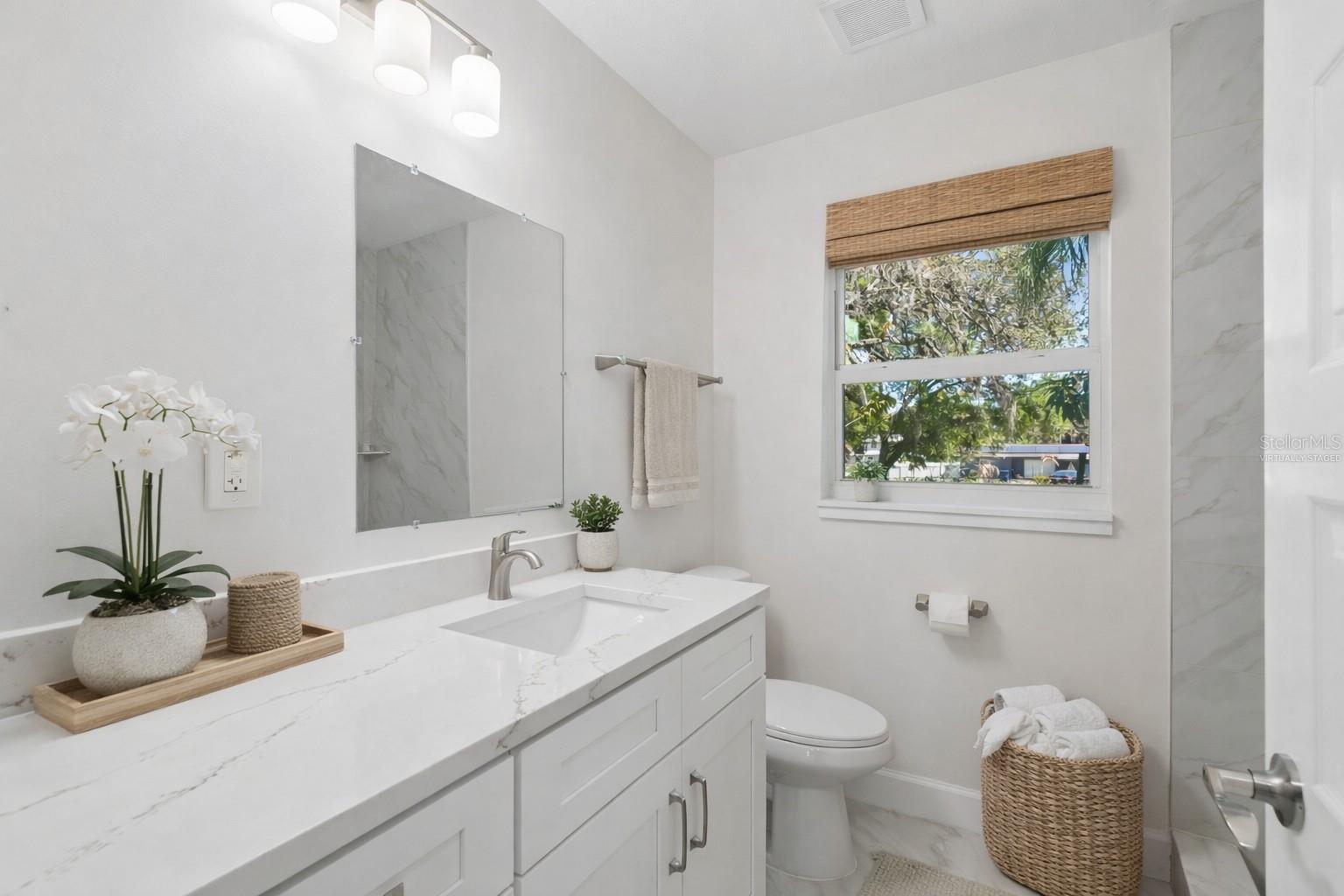 Bathroom 1 - virtually staged