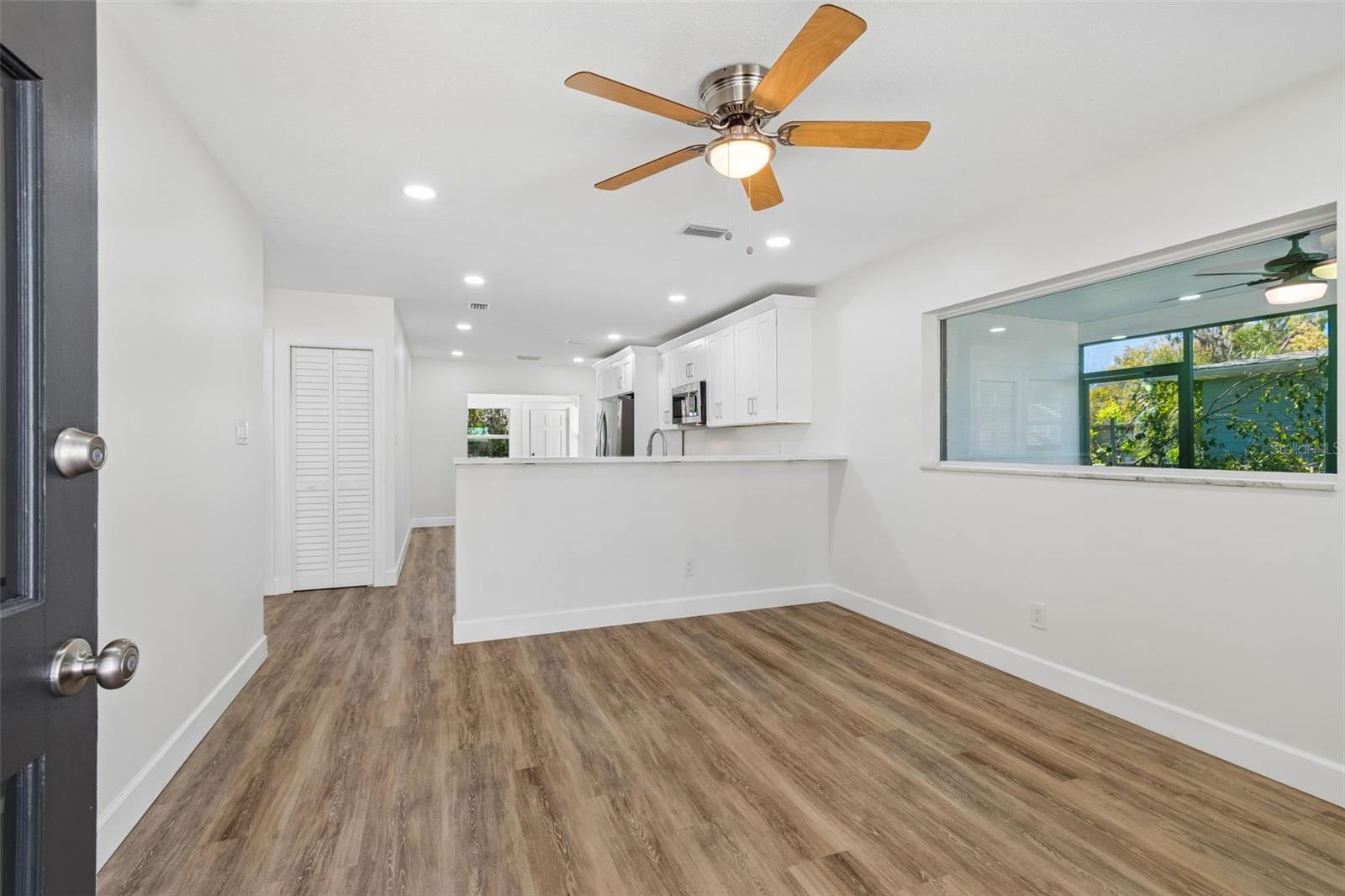 Enter into Living Room