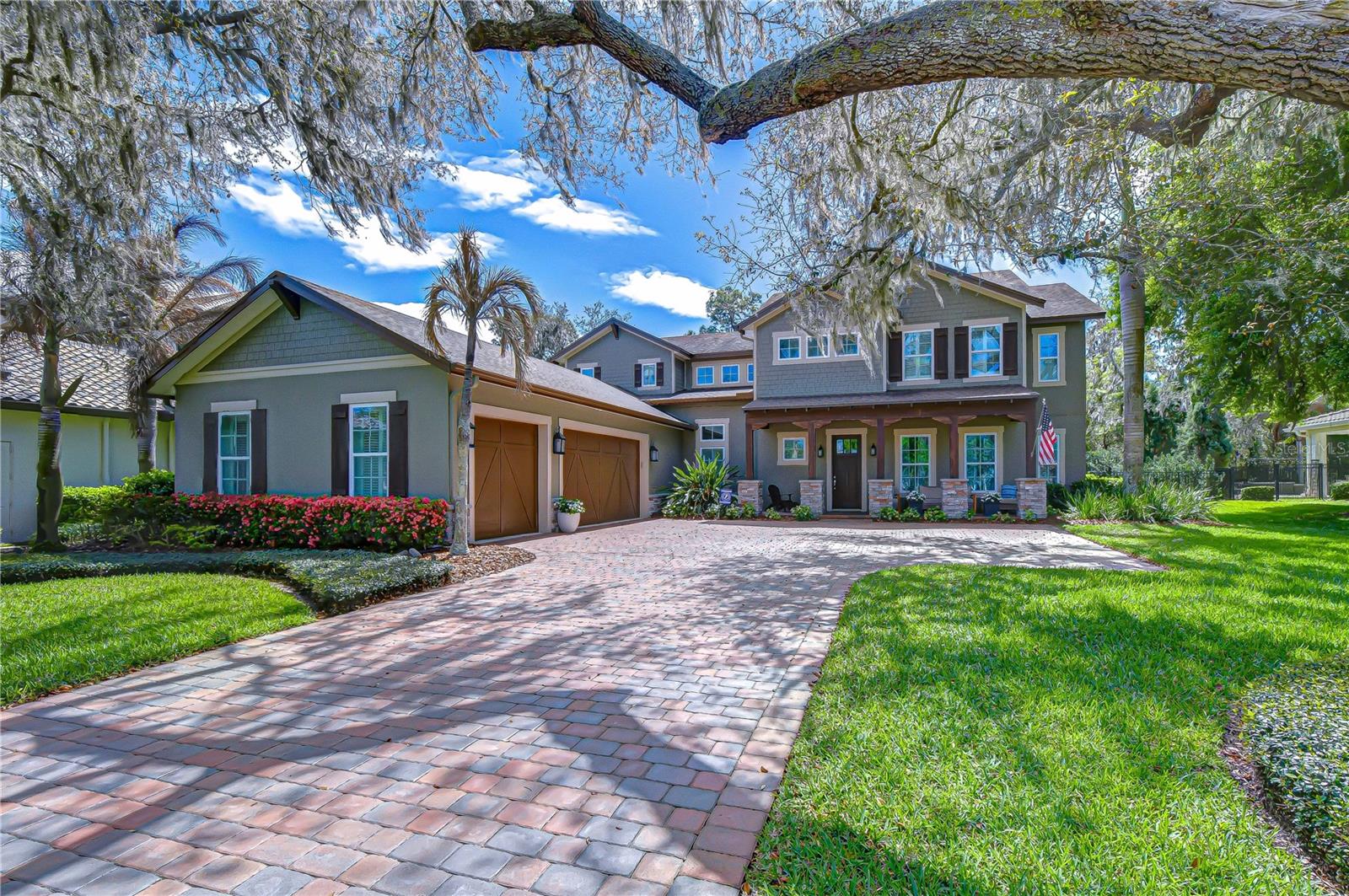 Stunning custom estate located in the gated Preserve of FishHawk.