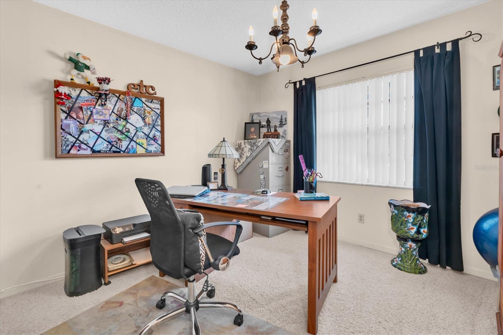 Bedroom 2 currently used as office