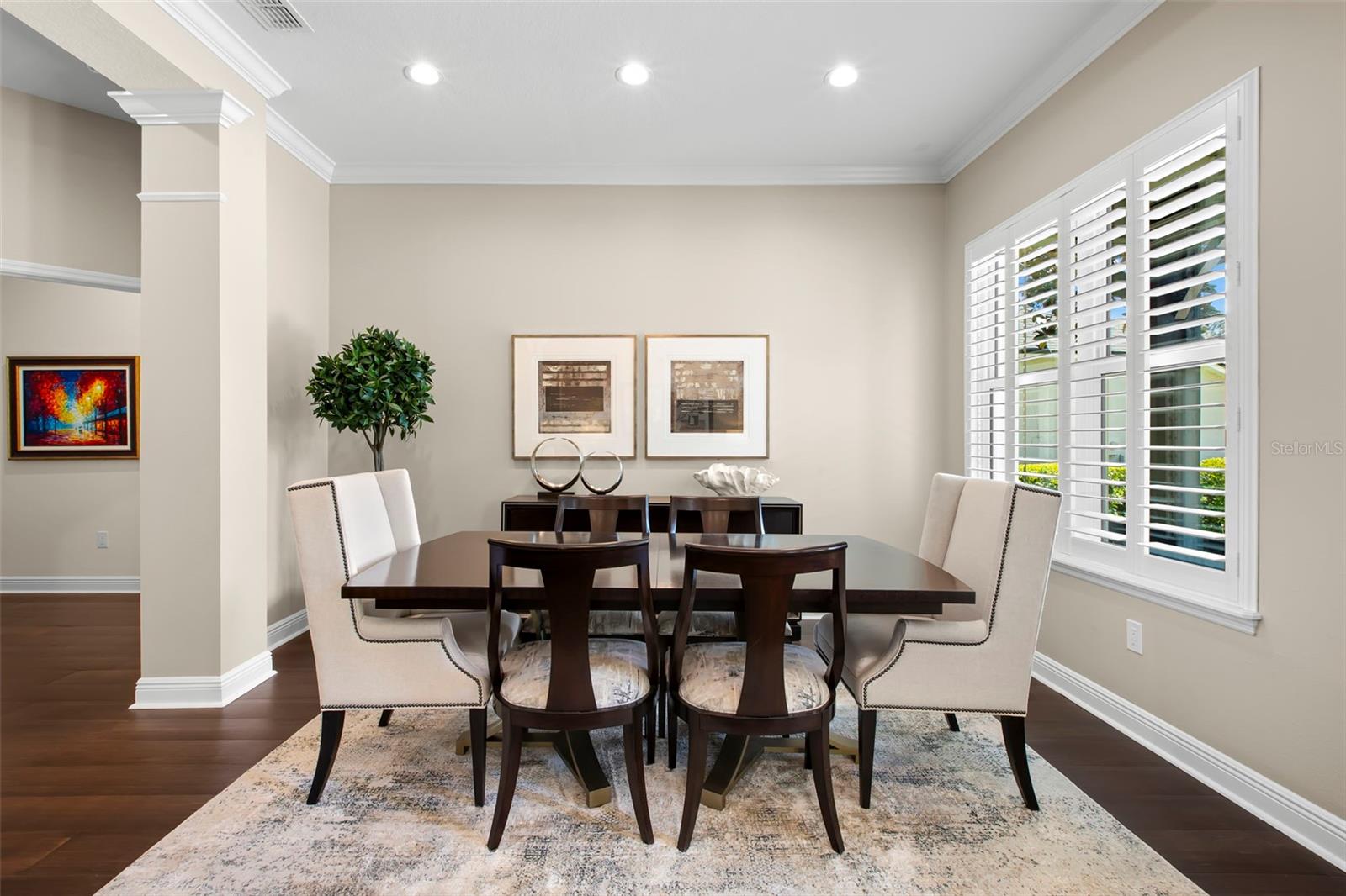 Formal dining room