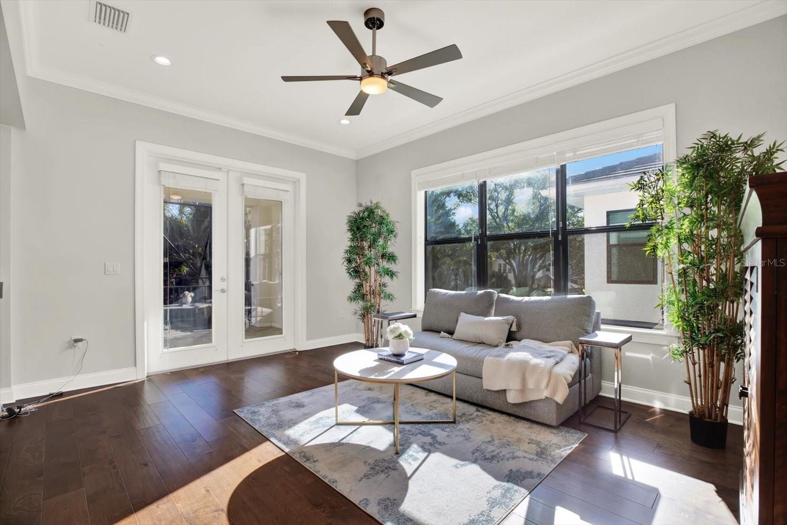 upstairs loft / game room.