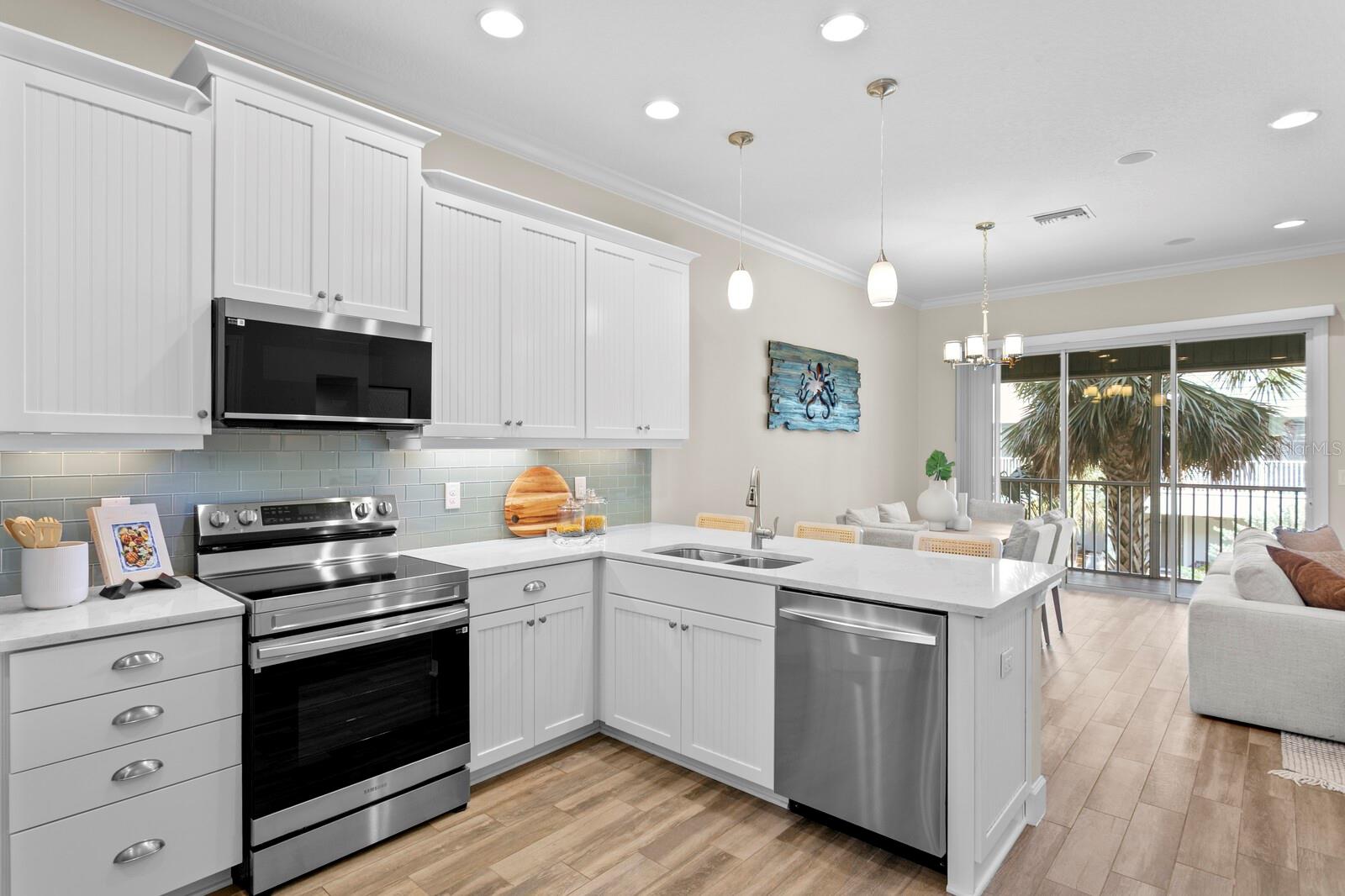 New Stainless Steel Appliances