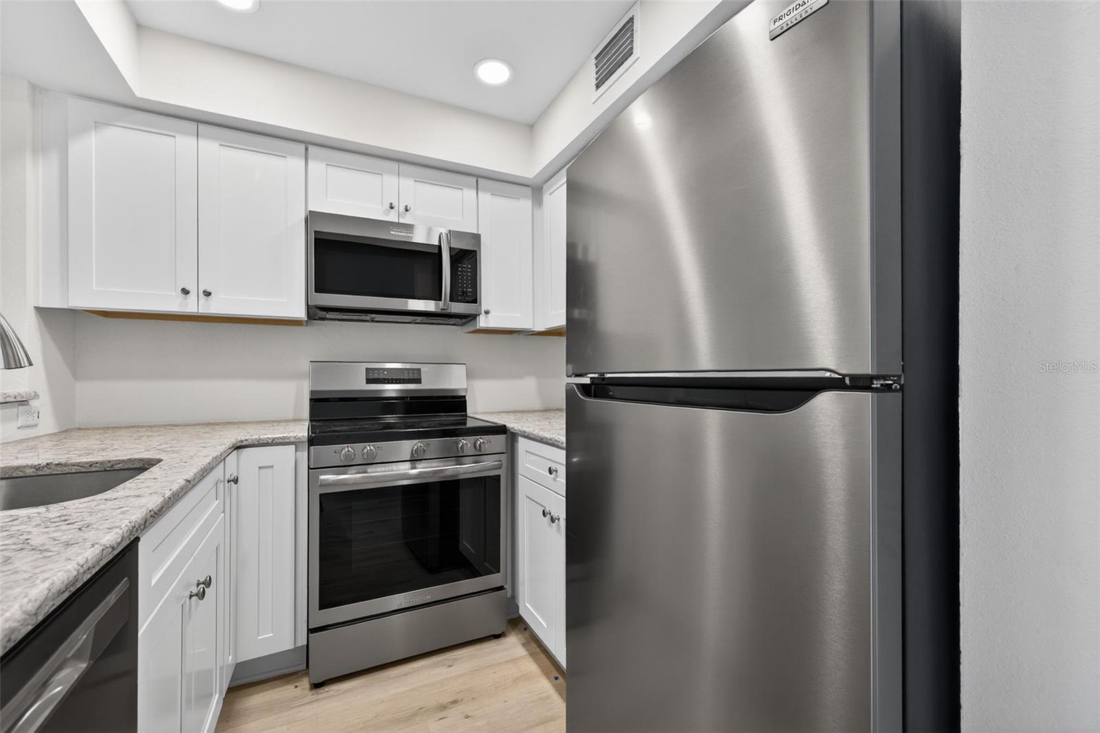 New stainless appliances