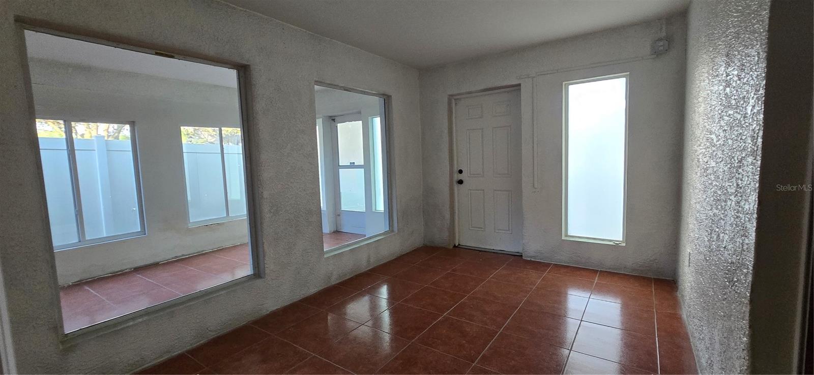 Enclosed Bonus room