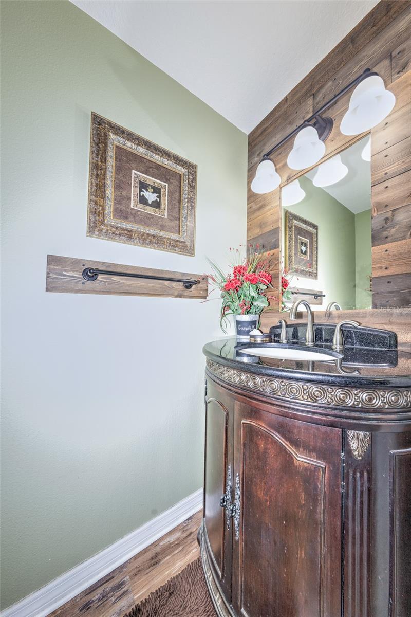 custom half bath vanity