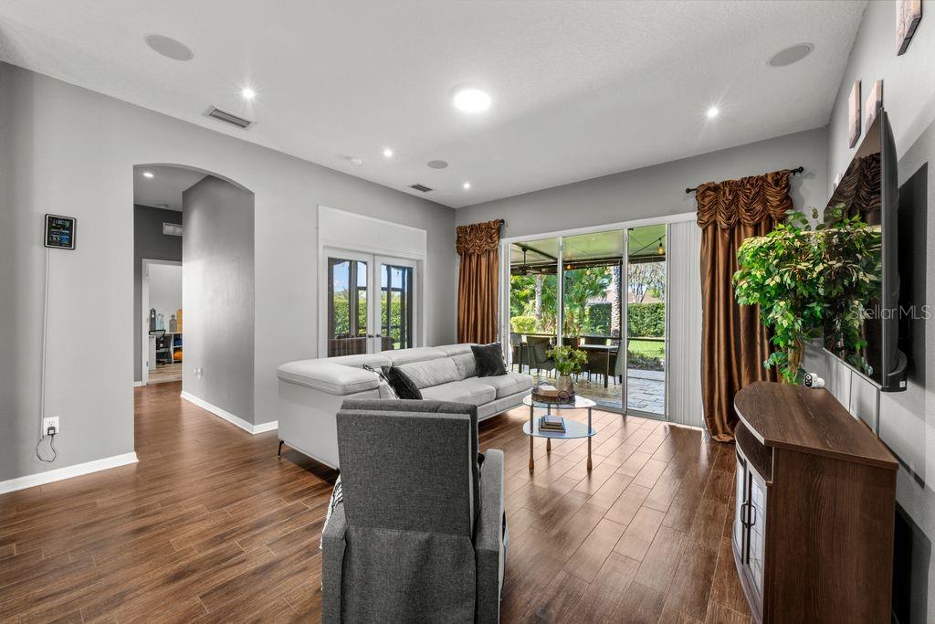 Open concept living space perfect for entertaining