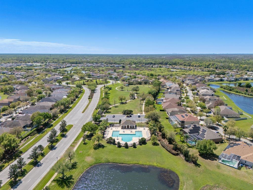 Resort-style pool and recreational areas