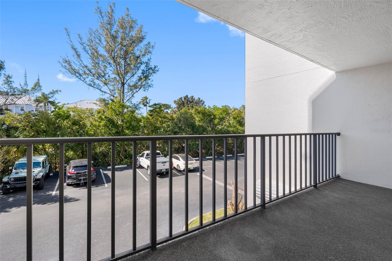 .. West Side Balcony. 18.3 X 6.3... Vista Bay has over 40 Guest Spots.. Always room at Vista Bay..Balcony Shot #3....