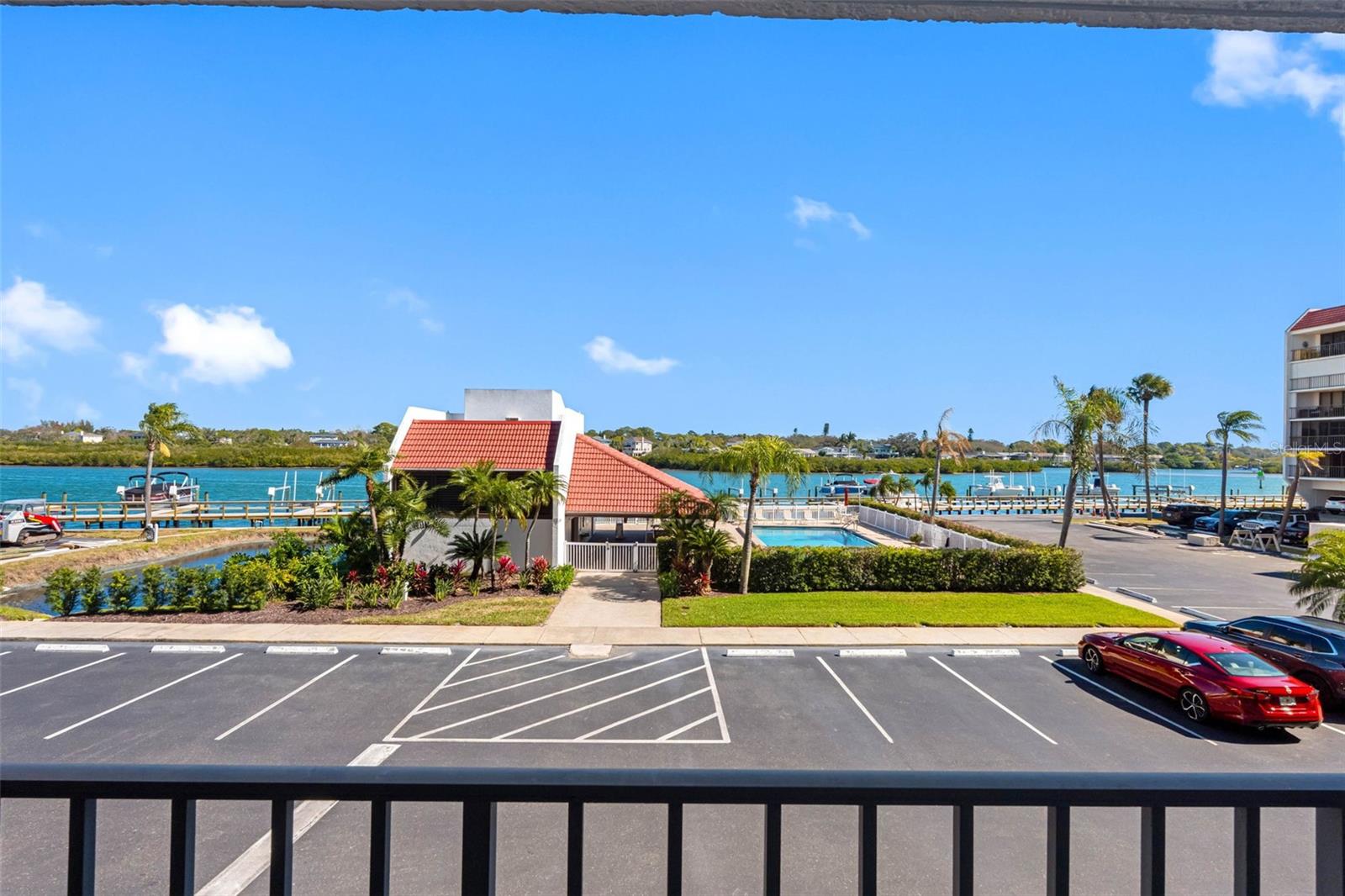 ... View from the 30 Foot Balcony fronting both the Liivng Areas and th eMaster Bedroom Suite.