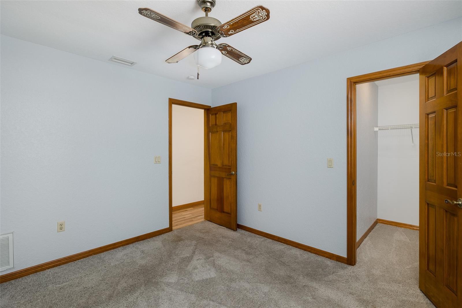 Bedroom 2 with a walk in closet