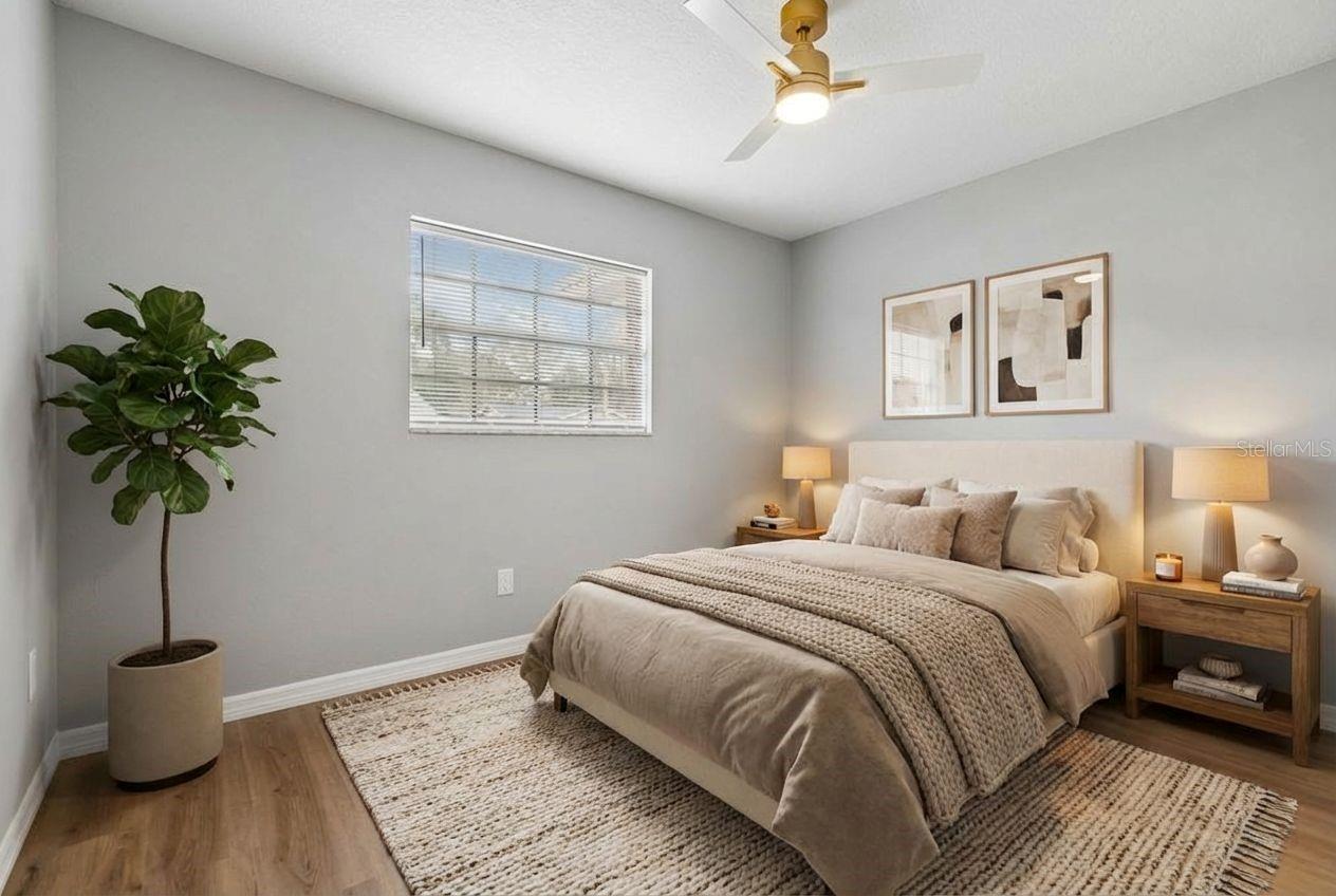 An idea of how to furnish.