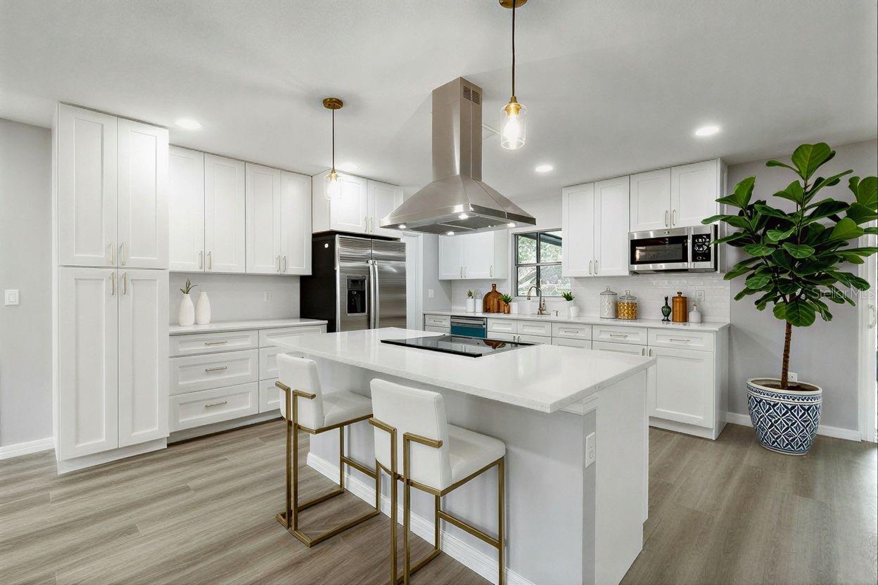 An idea of how to design your new kitchen.