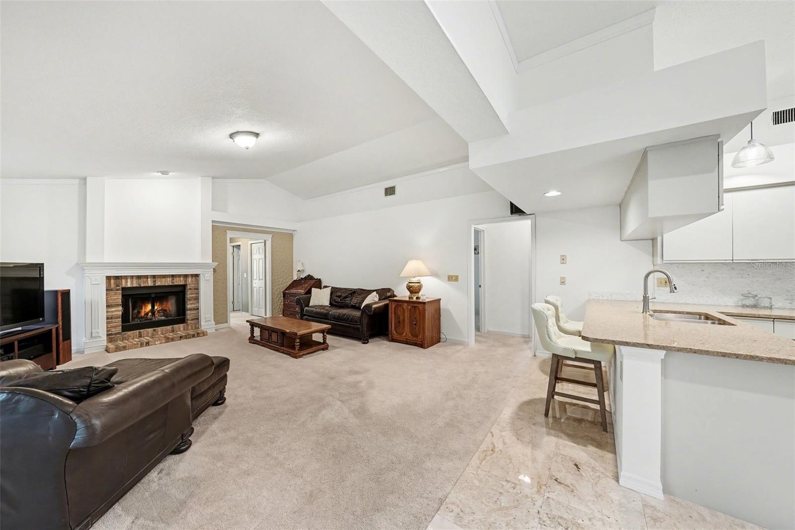 Open concept makes the chef happy!