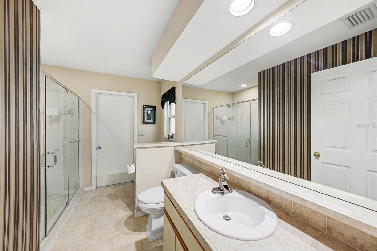 Convenient 3rd full bath!