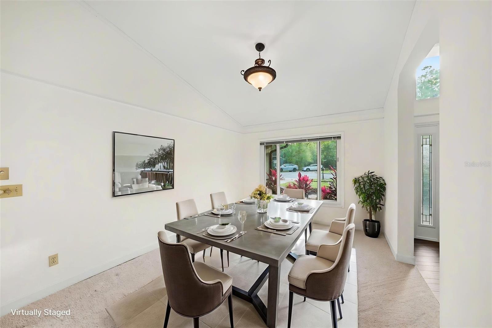 Enough room for your largest dining furniture!