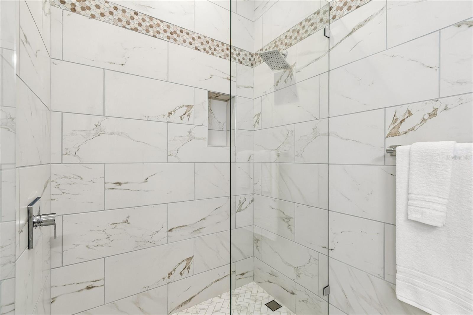 Fully Updated Walk-In Shower