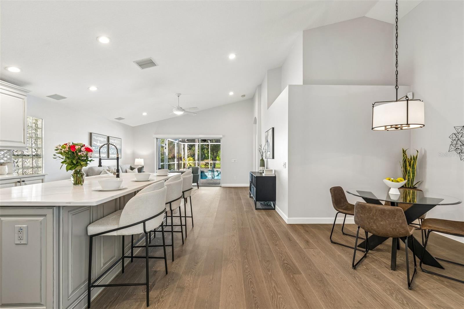 Open Concept Living Areas