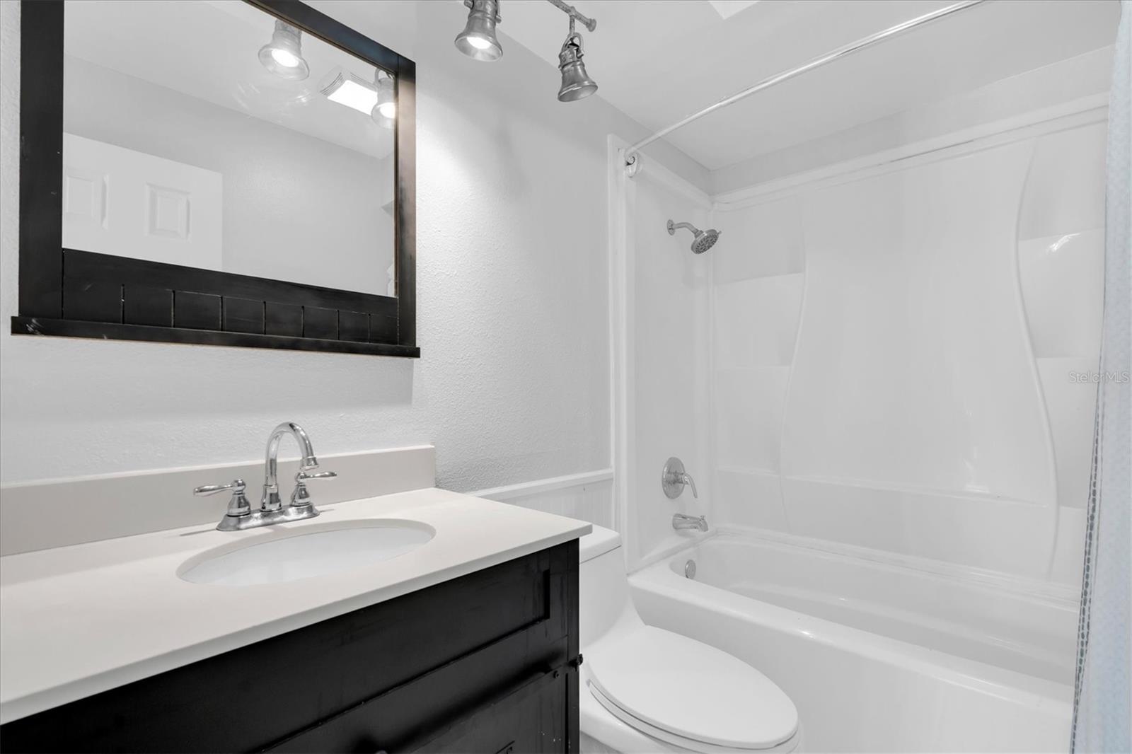 Hallway bathroom