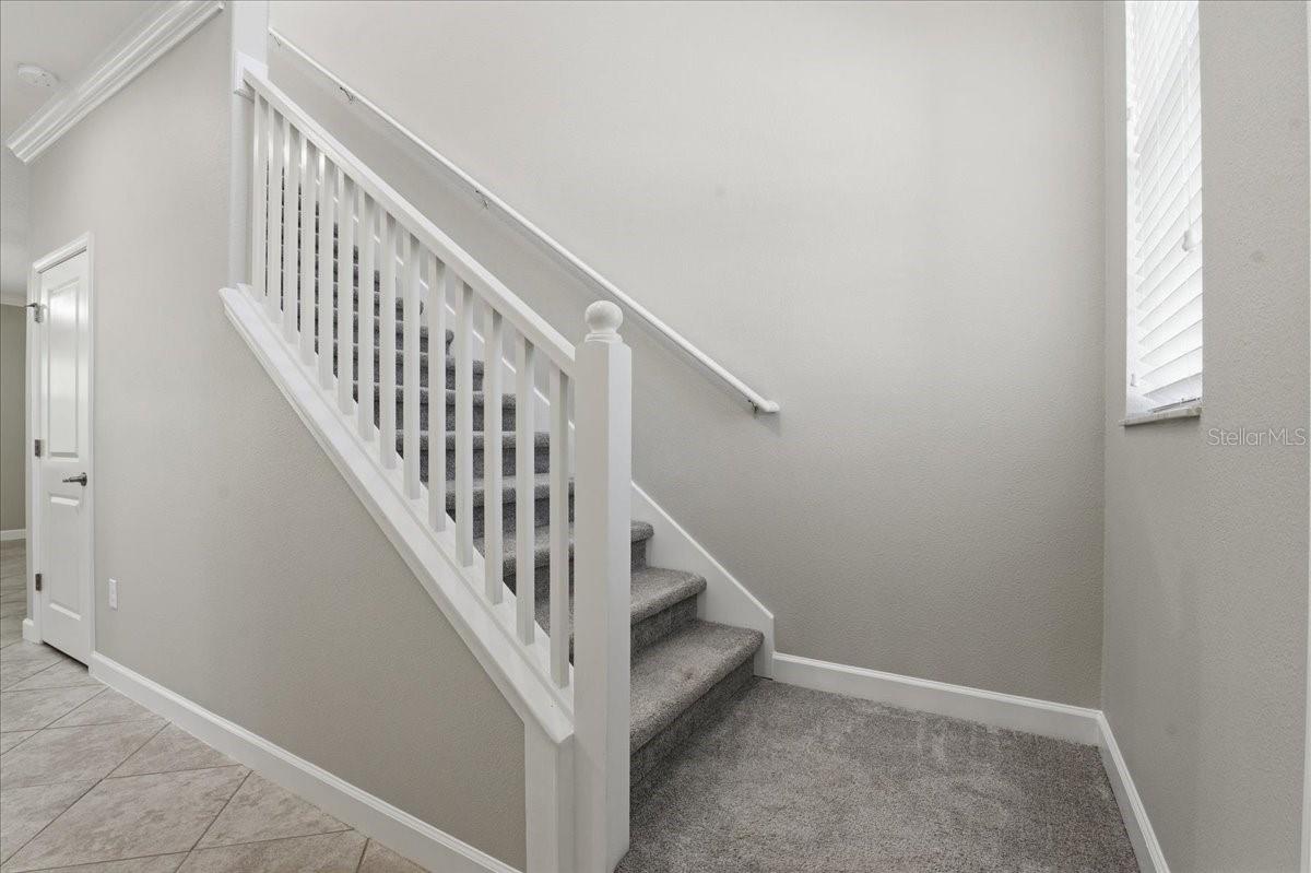 Stairs to Second Floor