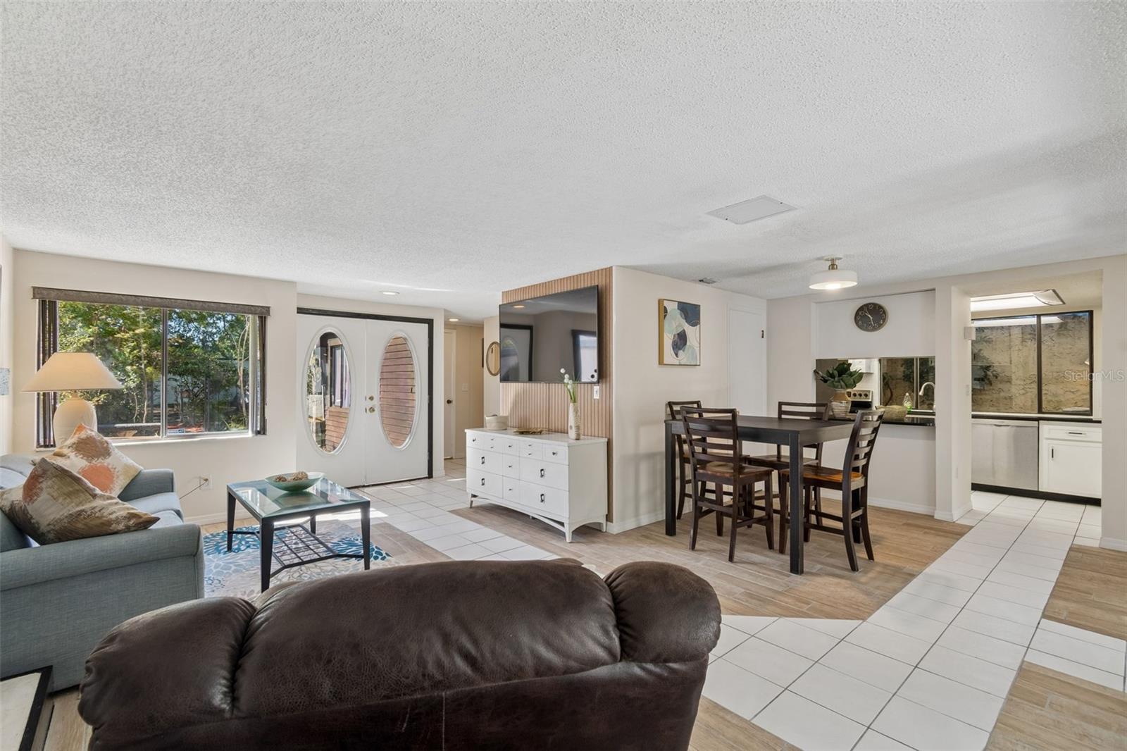 Main Living, Dining and a peek into kitchen