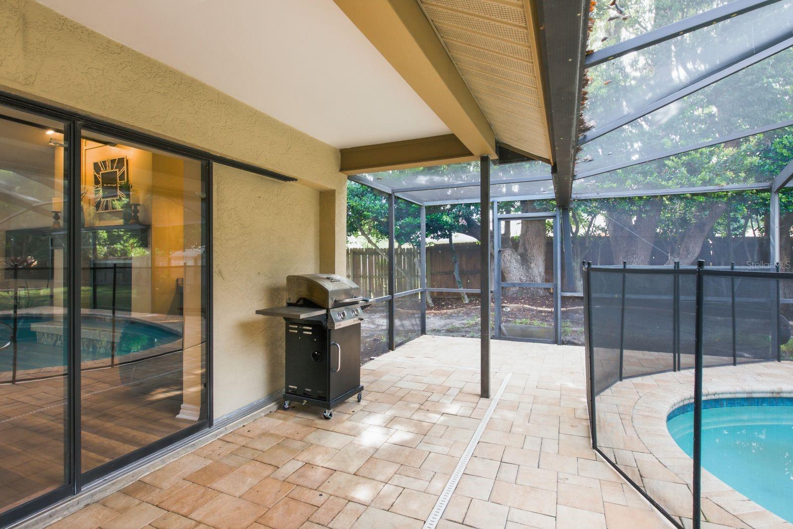 Lanai and Pool