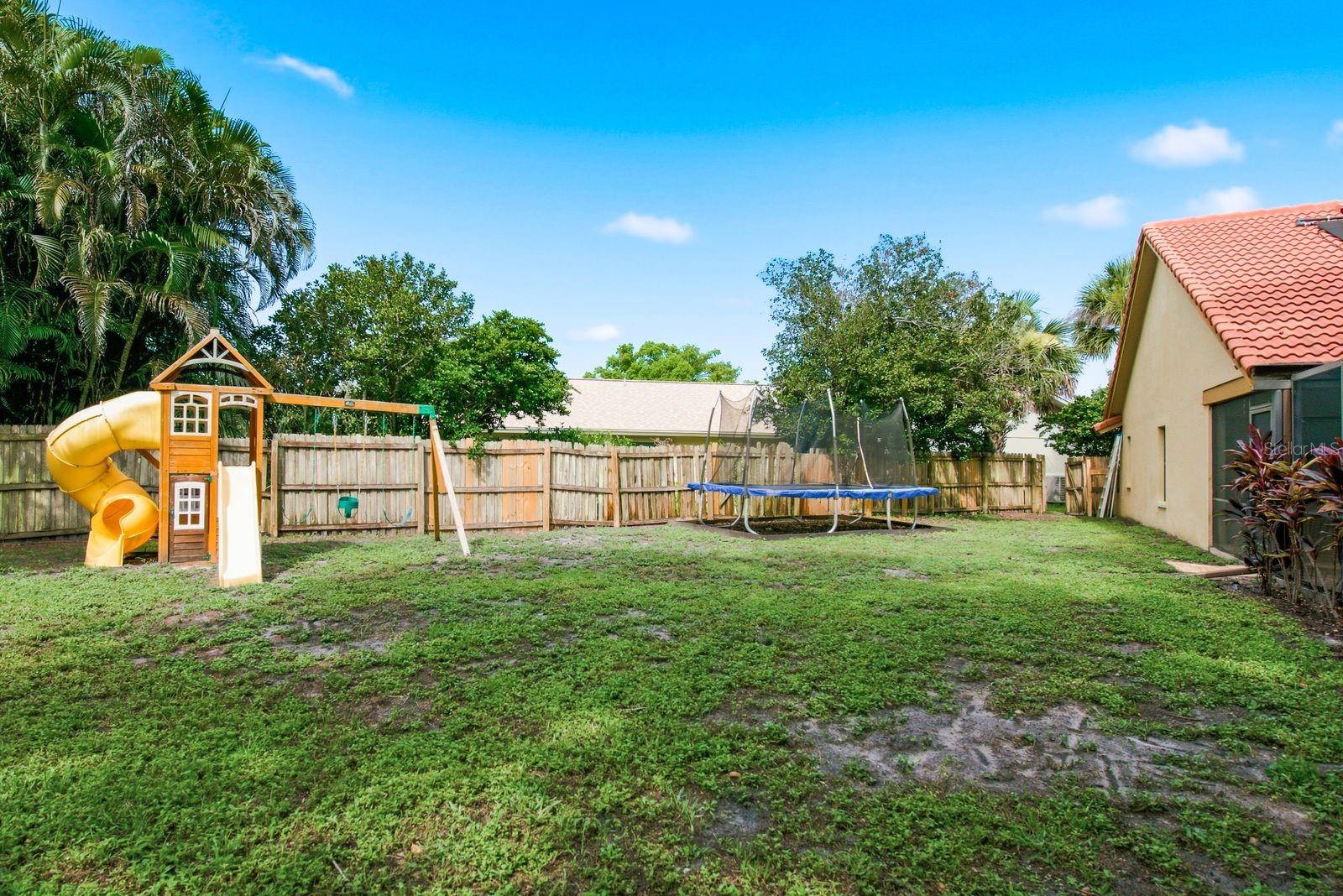 Back Yard and Playground