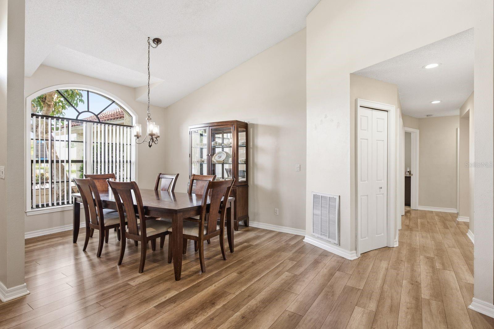 Dining room and Hallway
