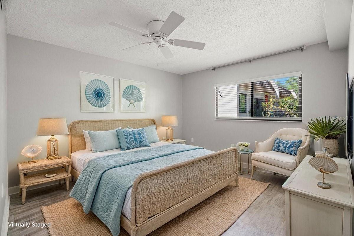 Staged Master Bedroom