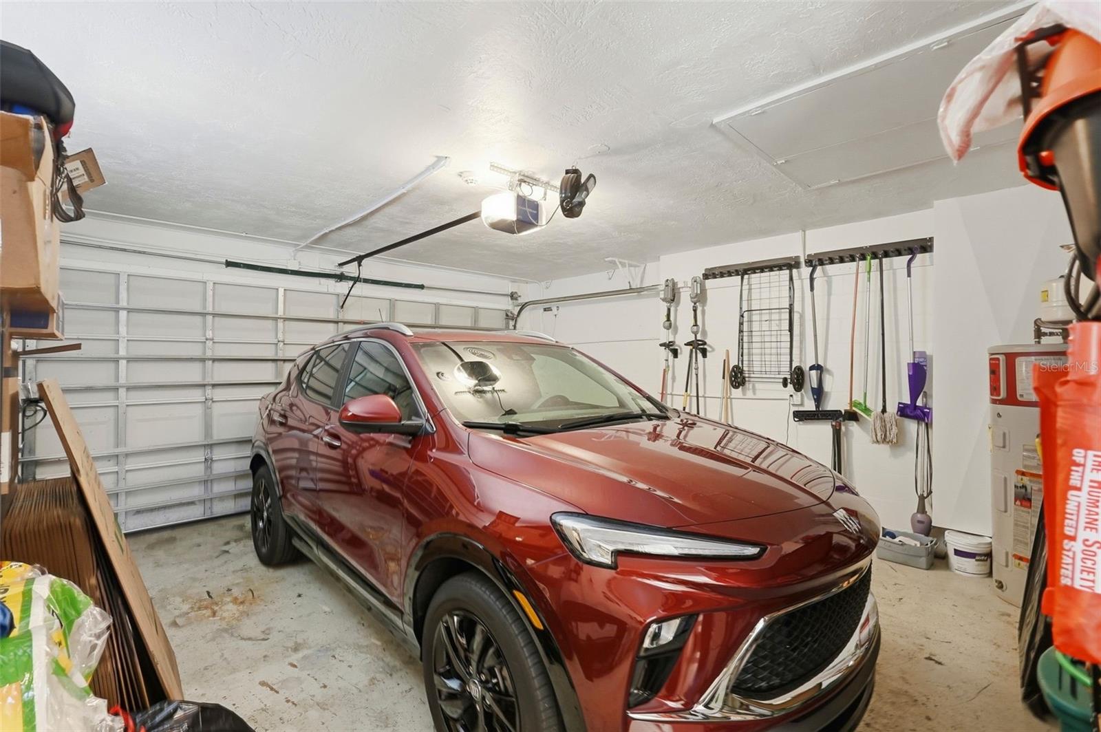 Spacious 2 car garage