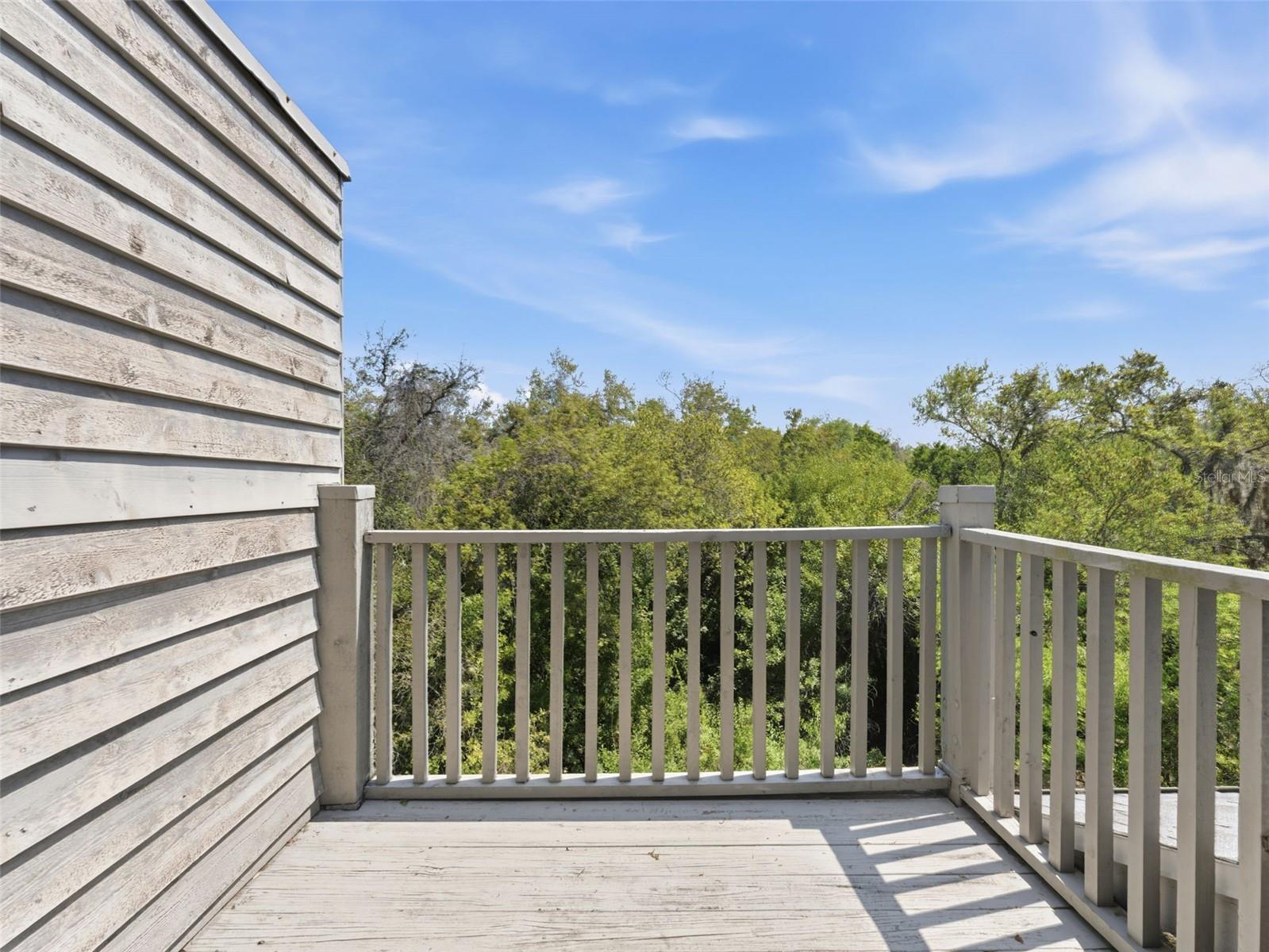 Balcony Outside of Master Bedroom