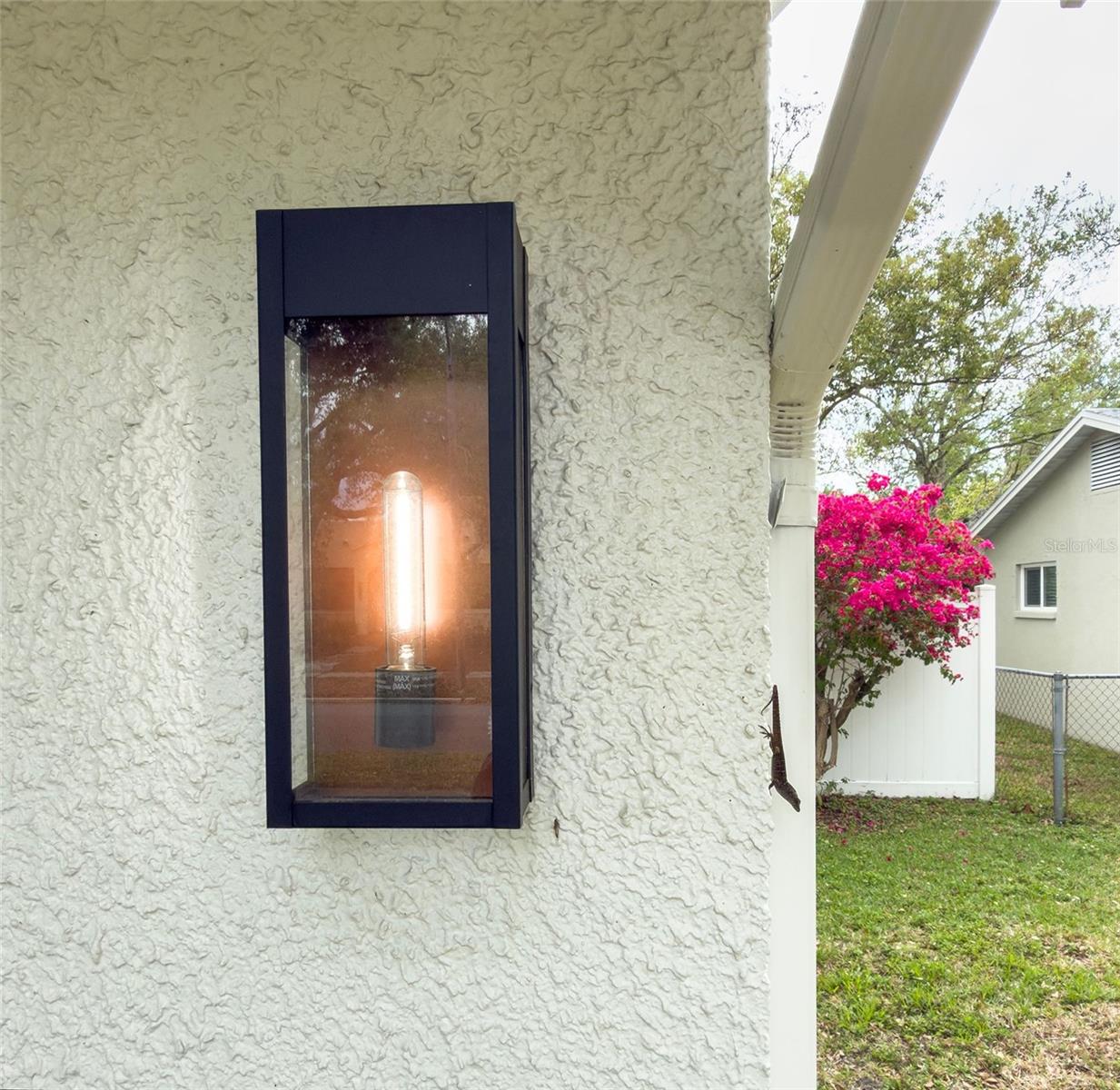 Lighting on front of house