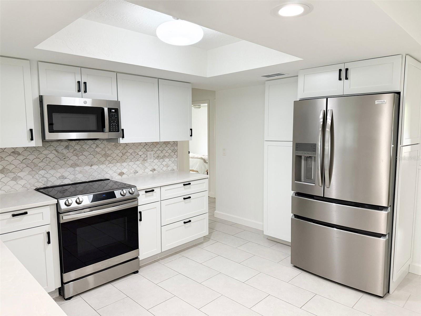 Stainless steel appliances