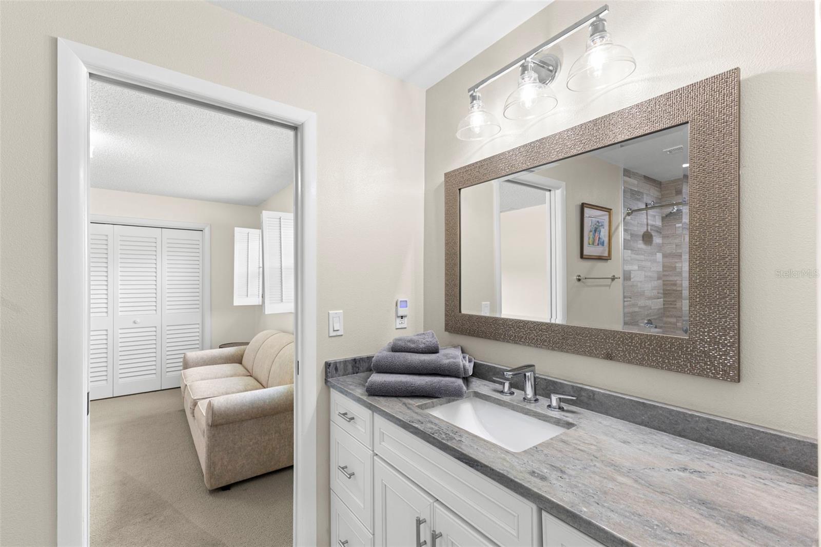 Jack-and Jill bath between bedroom 2 & 3