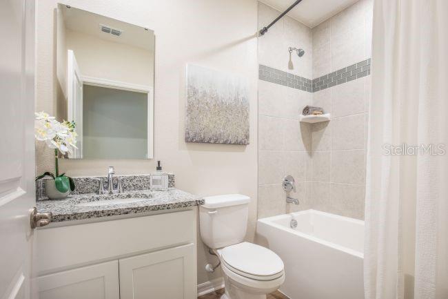 Model home - actual features may vary.