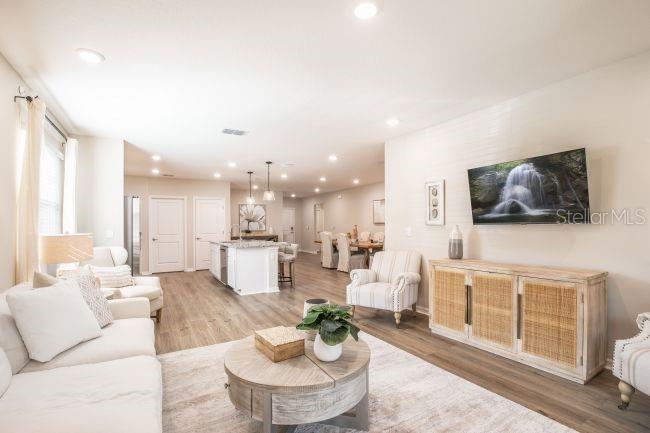 Model home - actual features may vary.