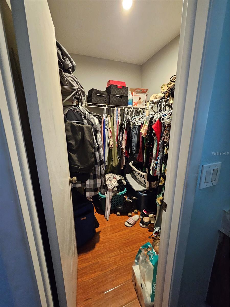 Primary Walk In Closet