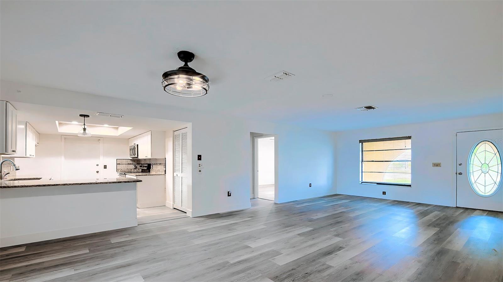 Living  room and Kitchen