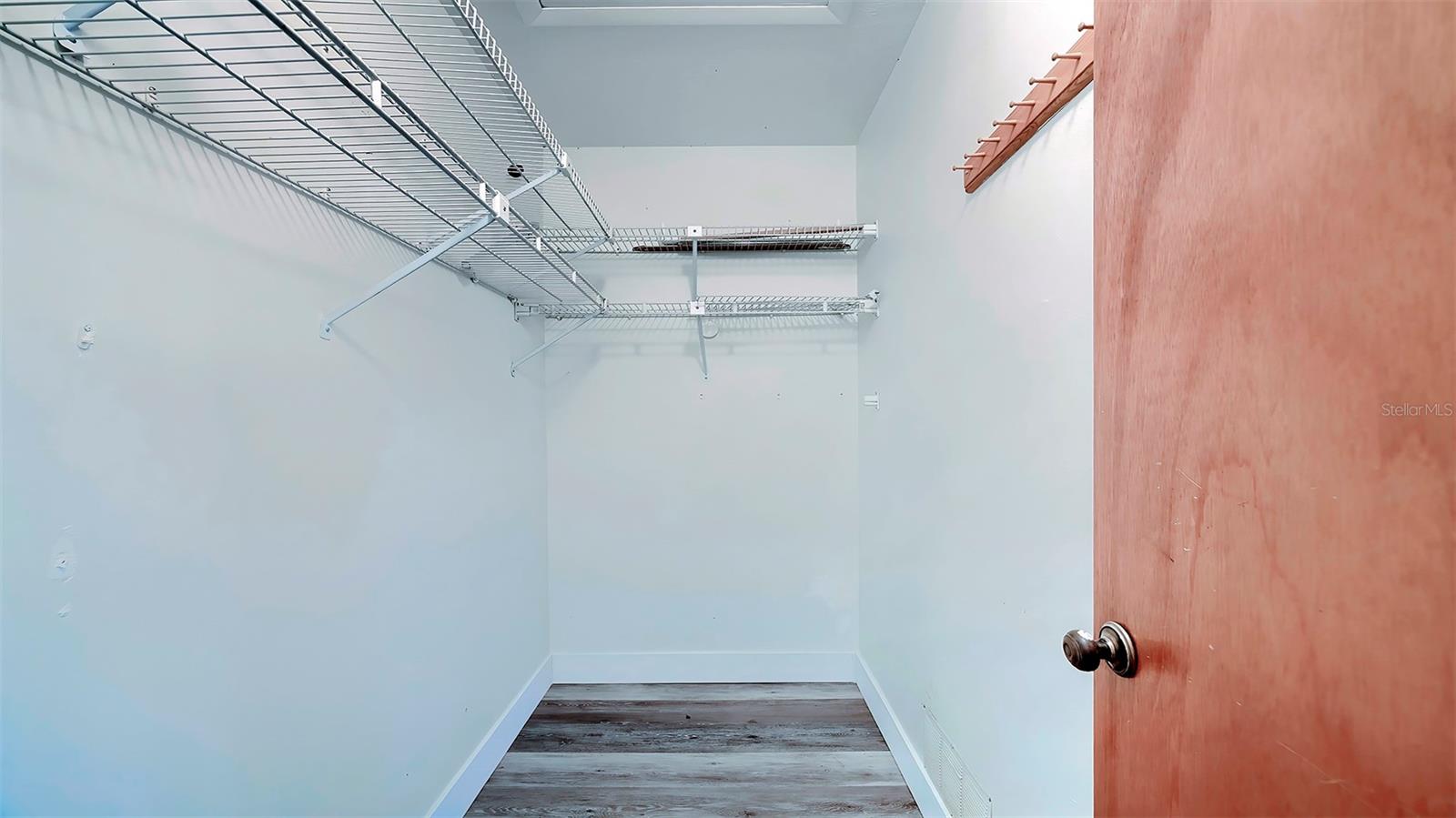 Primary walk in closet