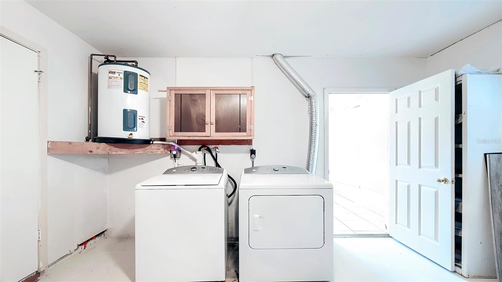 Laundry area