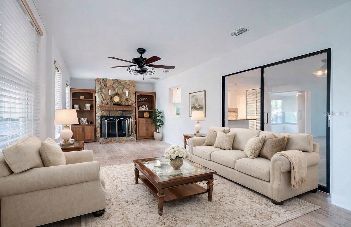 Staged Family Room