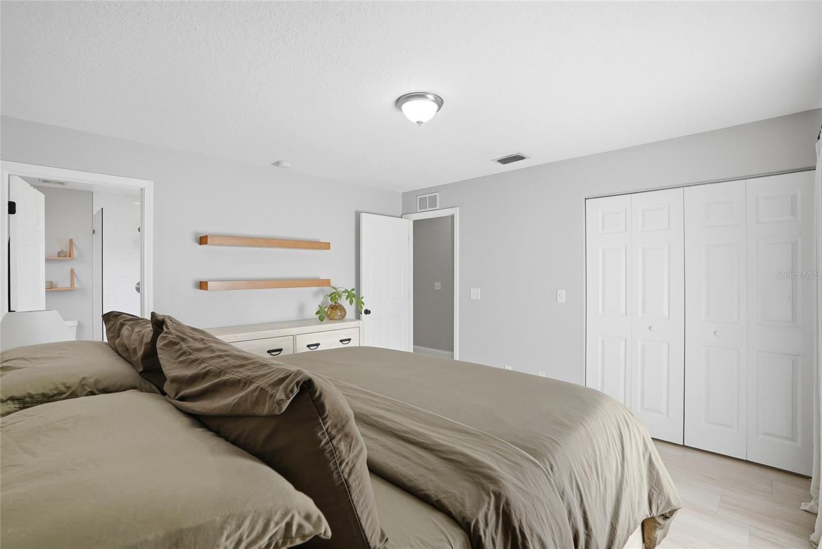 Primary Bedroom - King Sized Bed