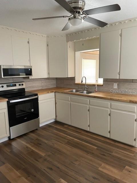 Solid Butcher Block counters