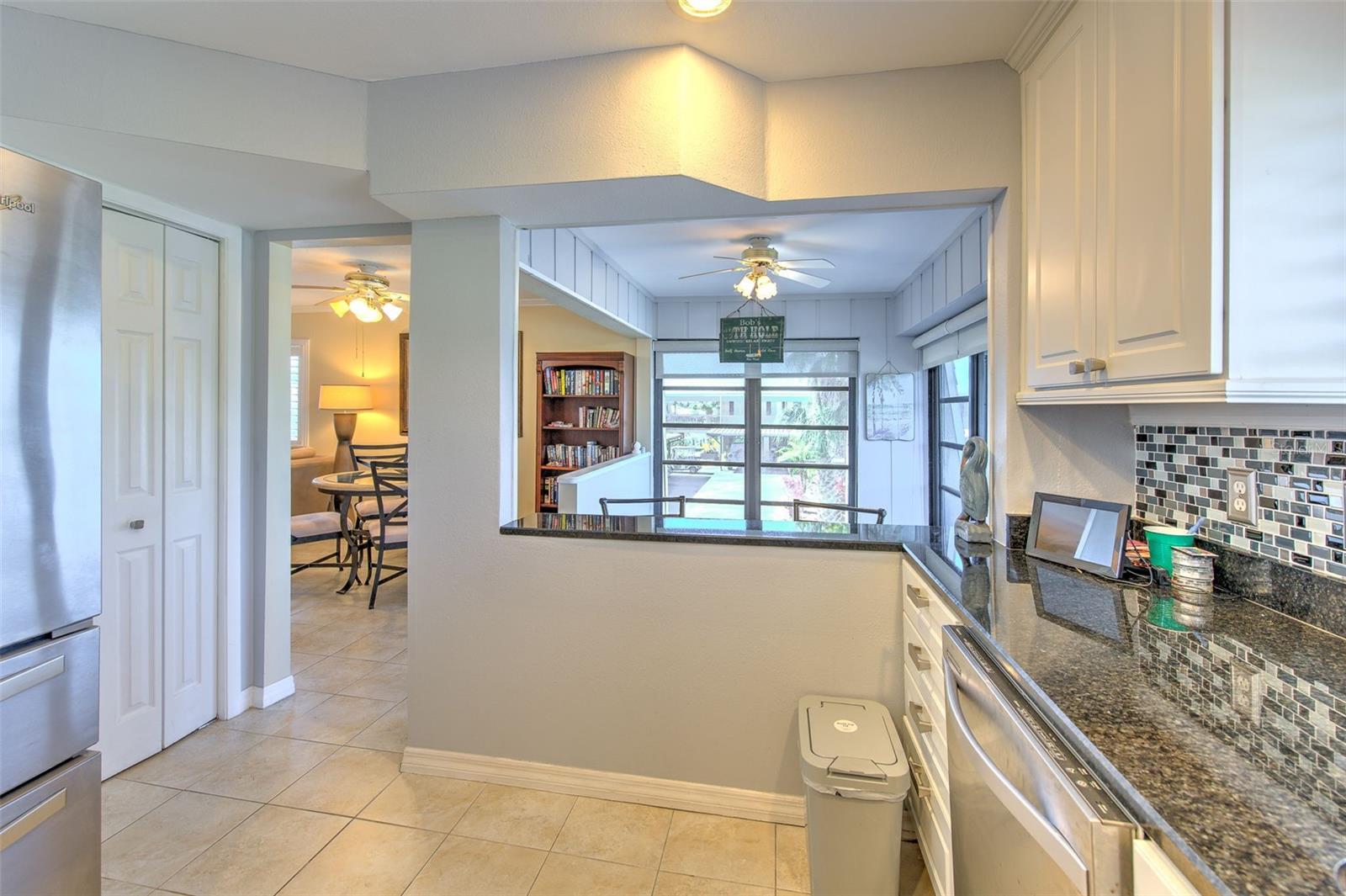 Spacious and flows into Flex Space and Balcony!