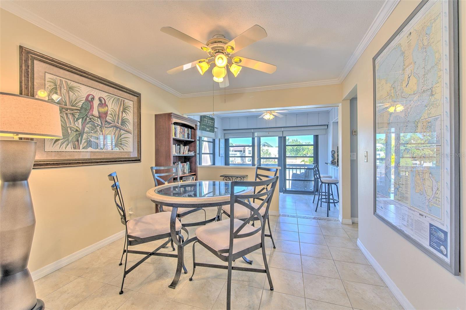 Eating Area to Flex Space and Balcony!